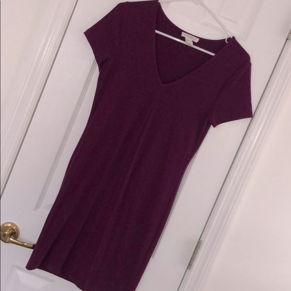Purple Bodycon Dress